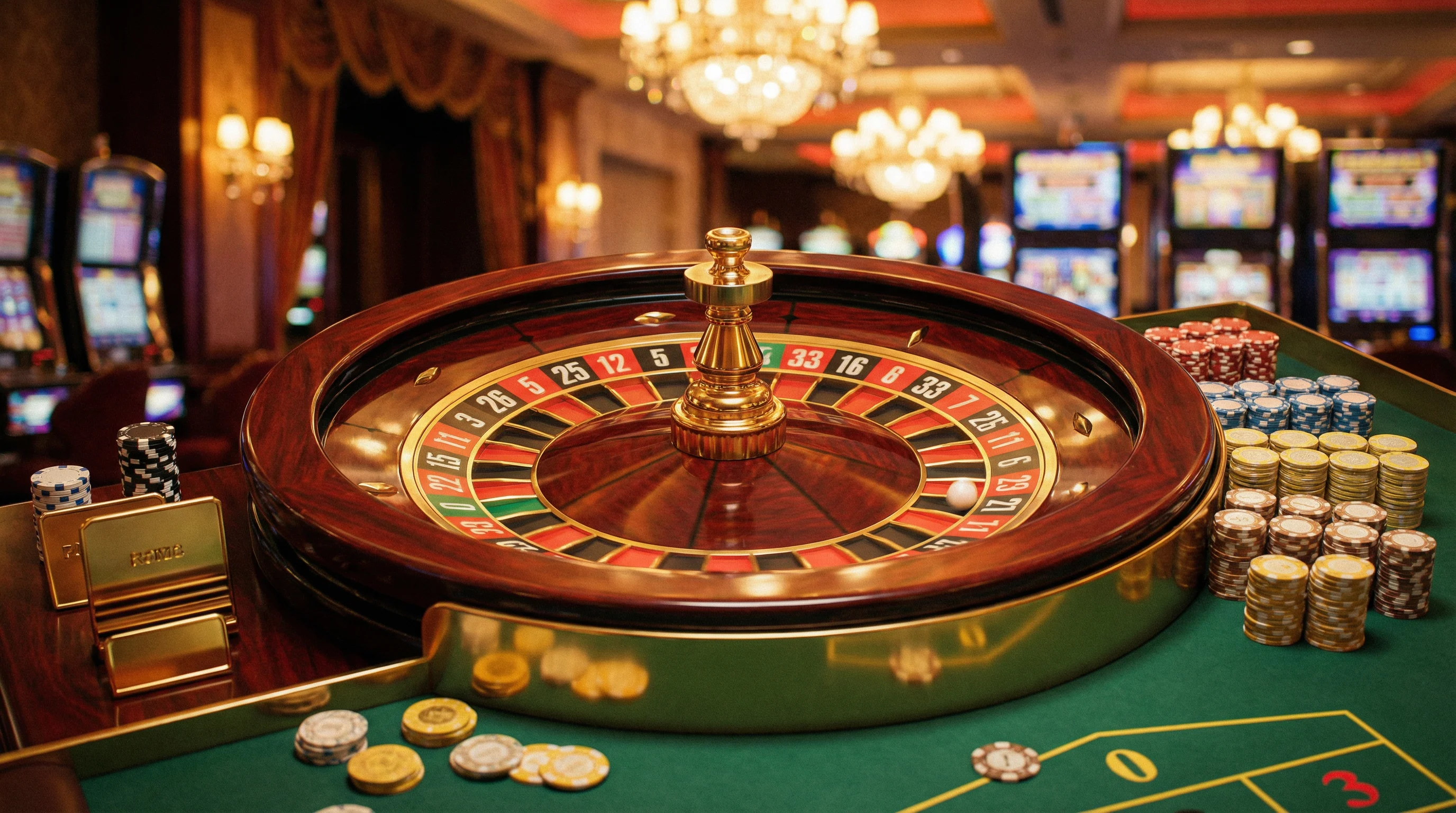 Roleta europeia online no cassino zzwin